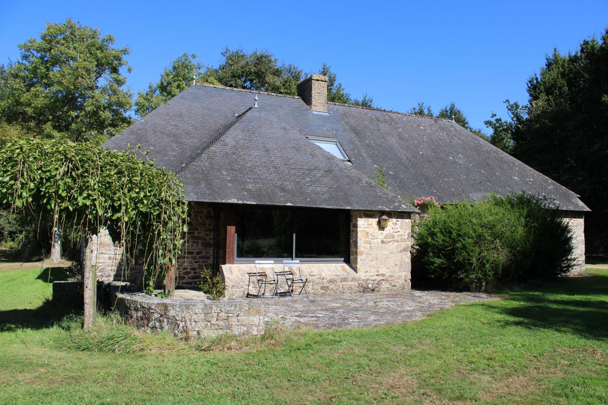 Chateau De Lannouan Landévant Buitenkant foto